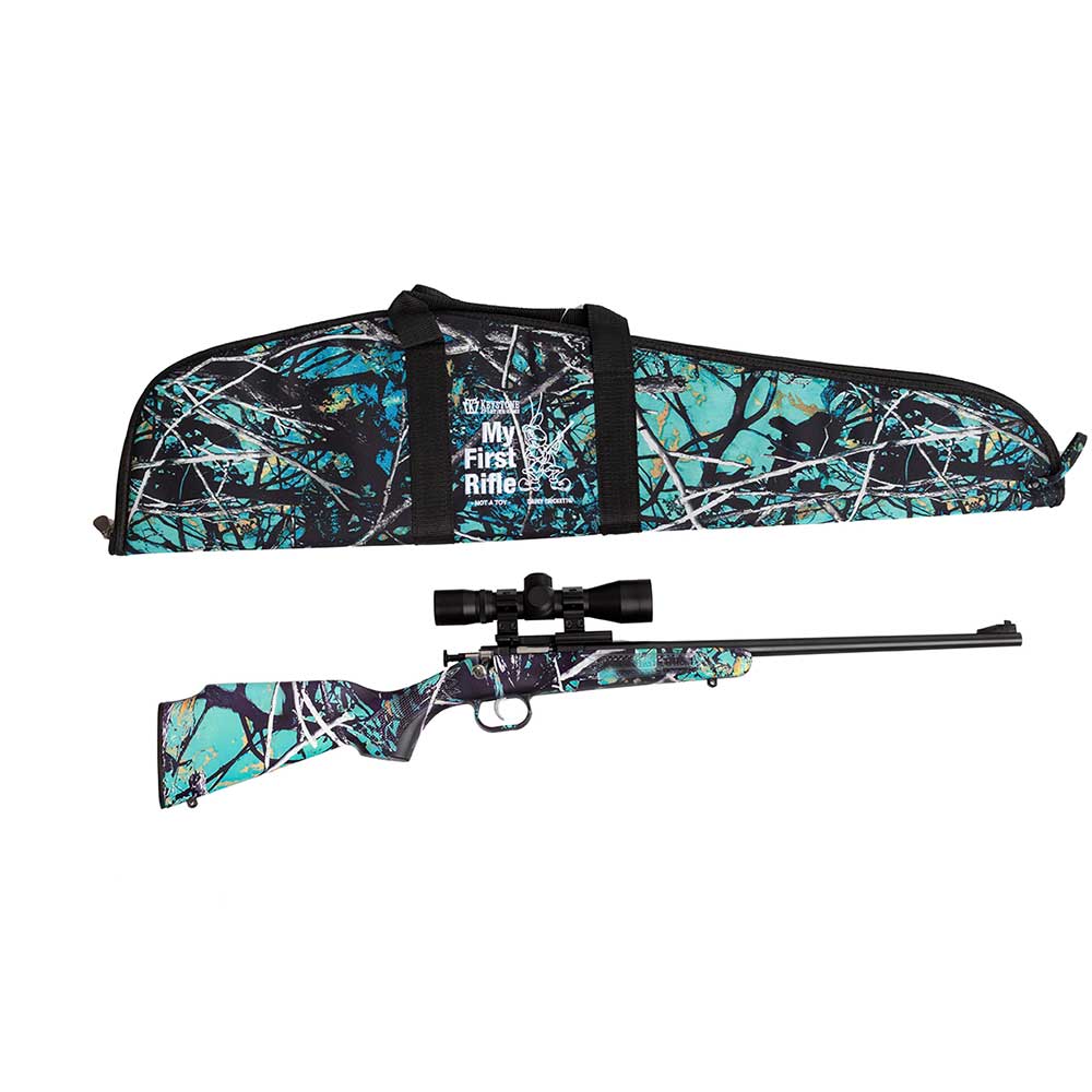 Davey Crickett Crickett 22LR Bolt Action Rifle Serenity Package