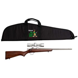 Keystone Crickett 22LR Stainless/Wood Bolt Action Rifle