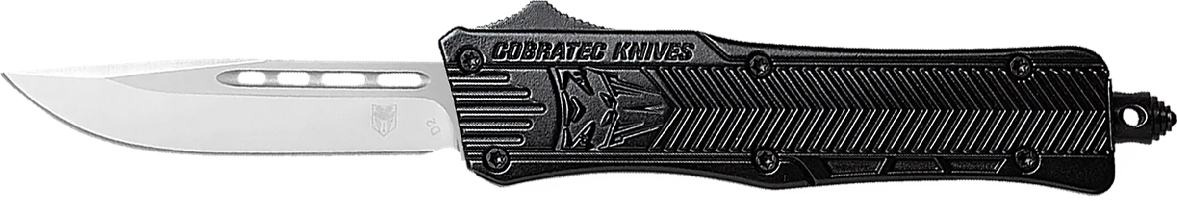 Cobratec CTK-1 Large Black Drop Point Knife