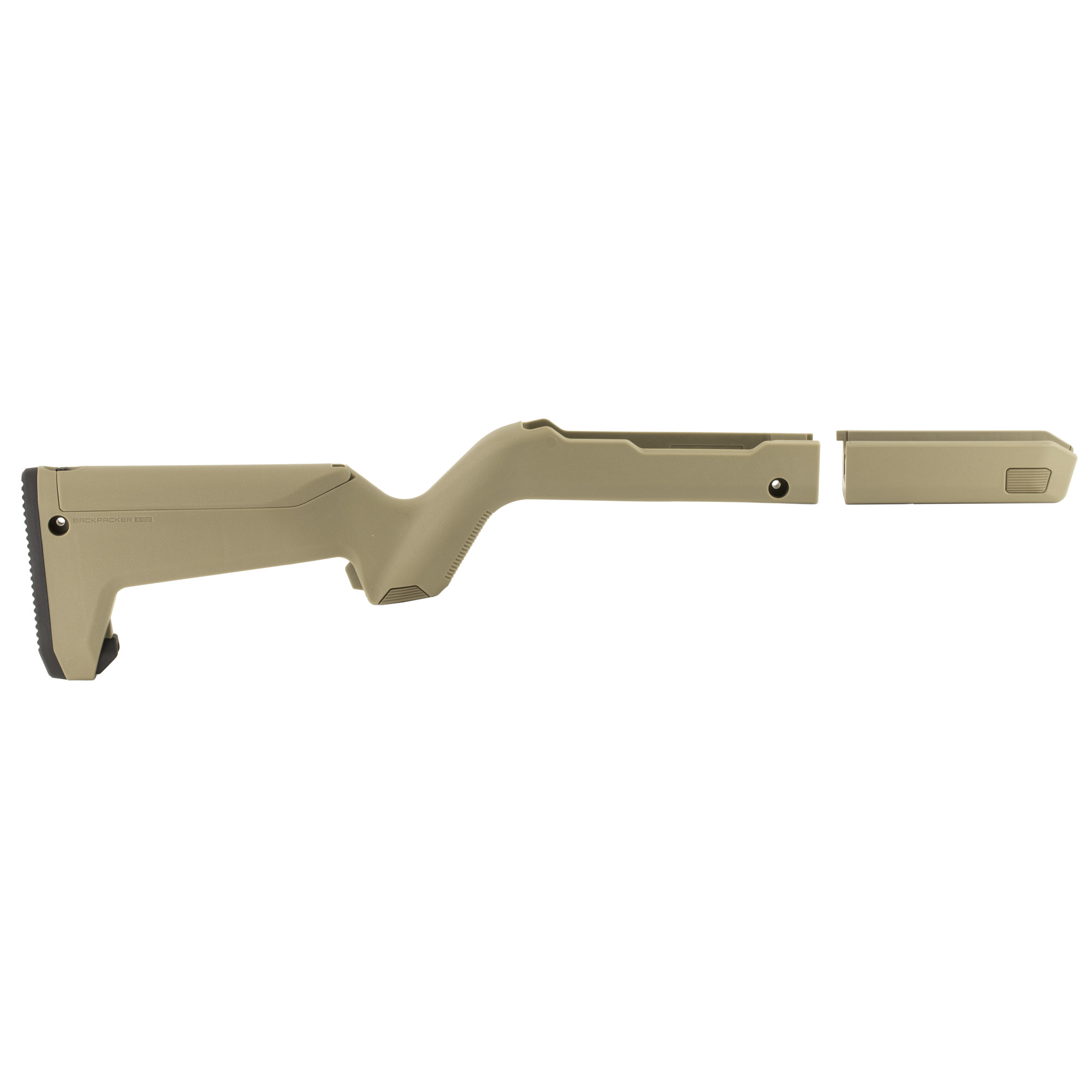 Magpul MAG808-FDE X-22 Backpacker Stock for Ruger 10/22