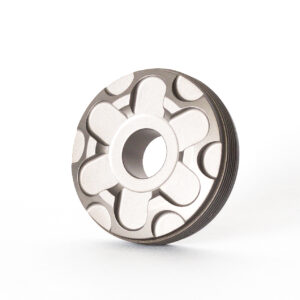 Rugged Suppressors Titanium Front Cap 7.62 - Silver