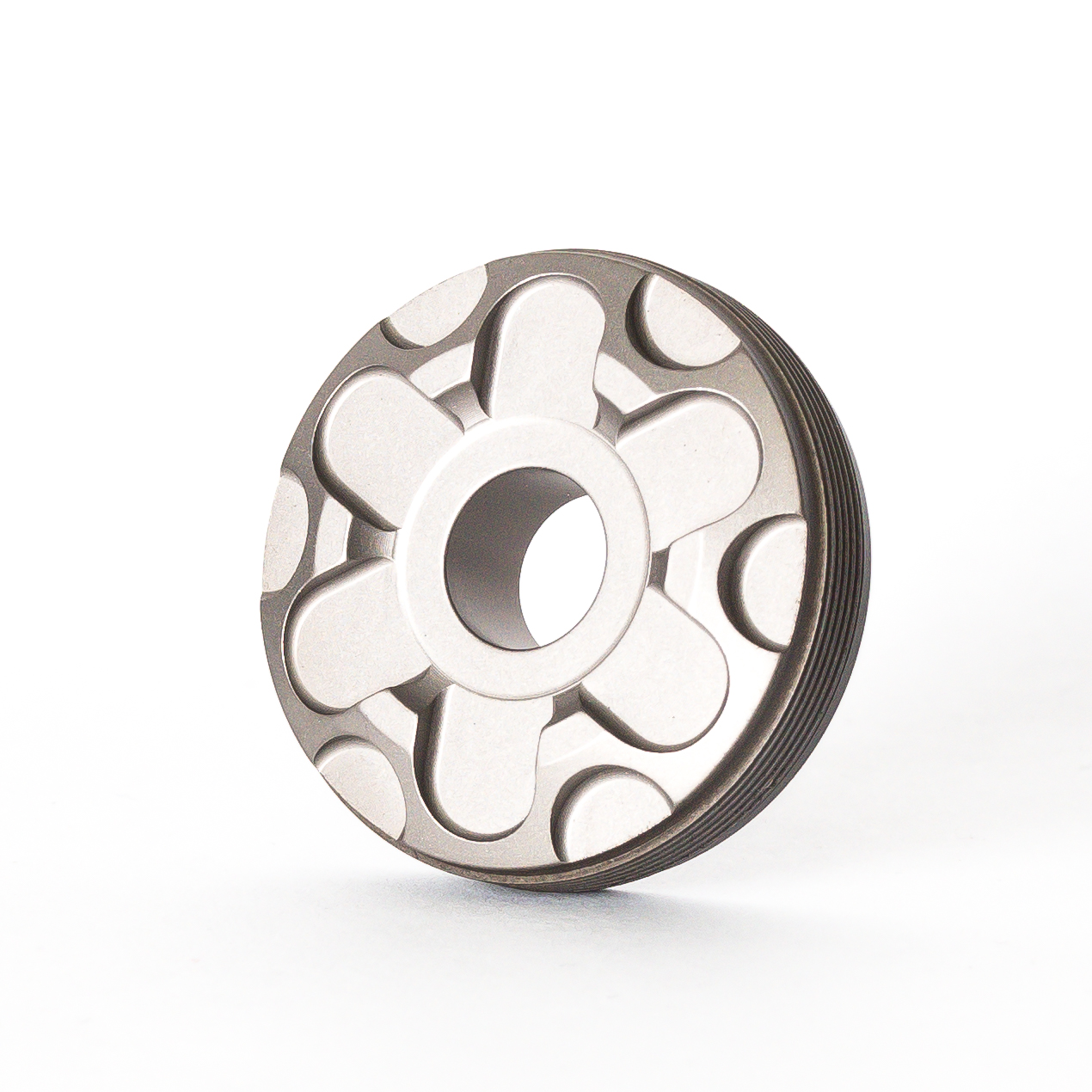 Rugged Suppressors Titanium Front Cap 7.62 - Silver