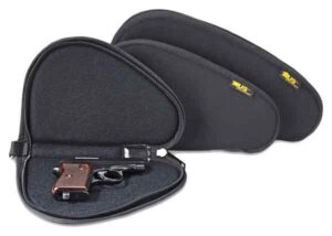 US PeaceKeeper 11" Lockable Pistol Case - Black 600 Denier