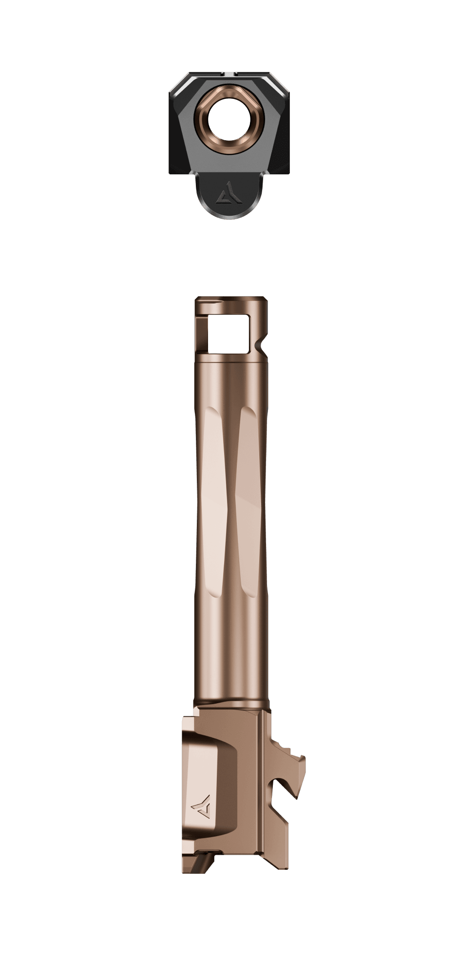 Radian Afterburner & Ramjet Gen3 Bronze Glock 19 Barrel