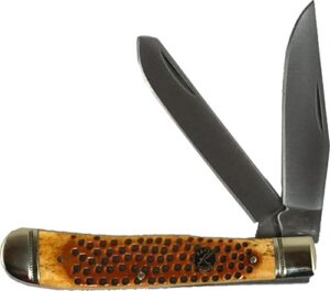 ABKT Roper Pit Viper Trapper Knife - Carbon Steel Blade