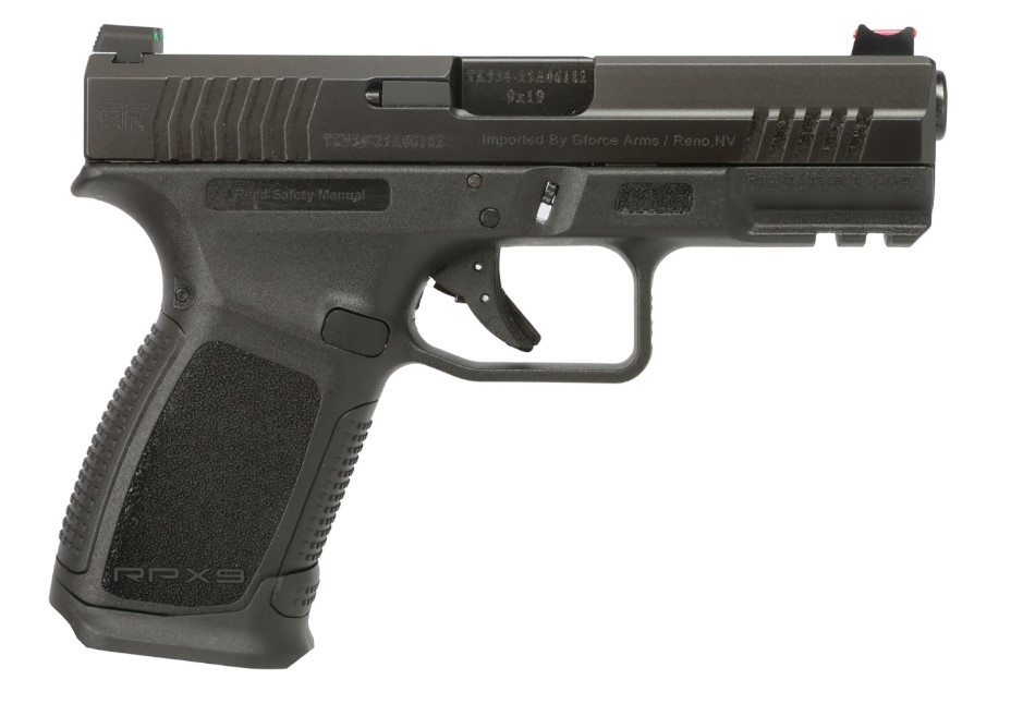 GForce Arms RPX9 EXO 9mm Semi-Auto Pistol