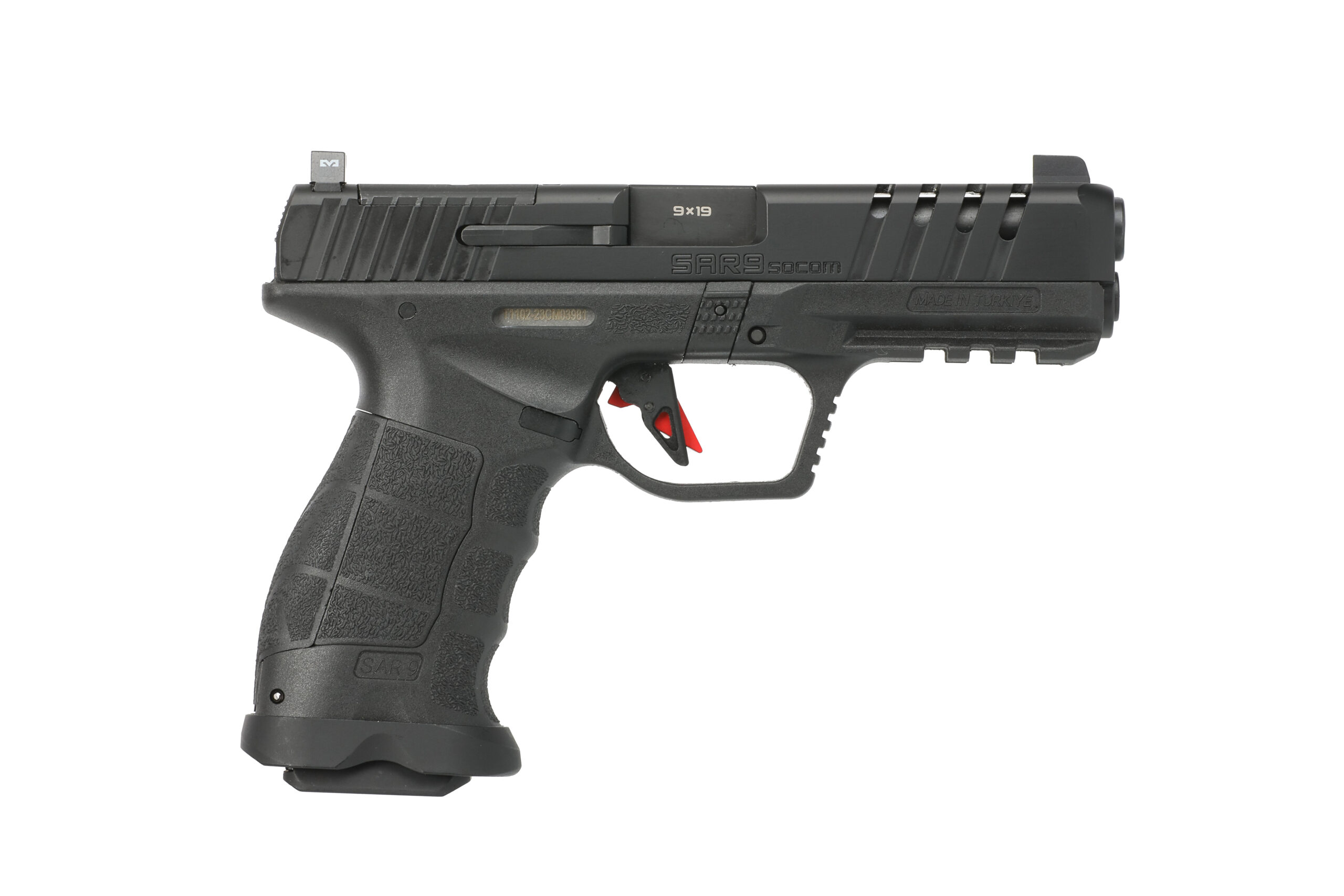 SAR USA SAR9 SOCOM 9mm Optic Ready Handgun