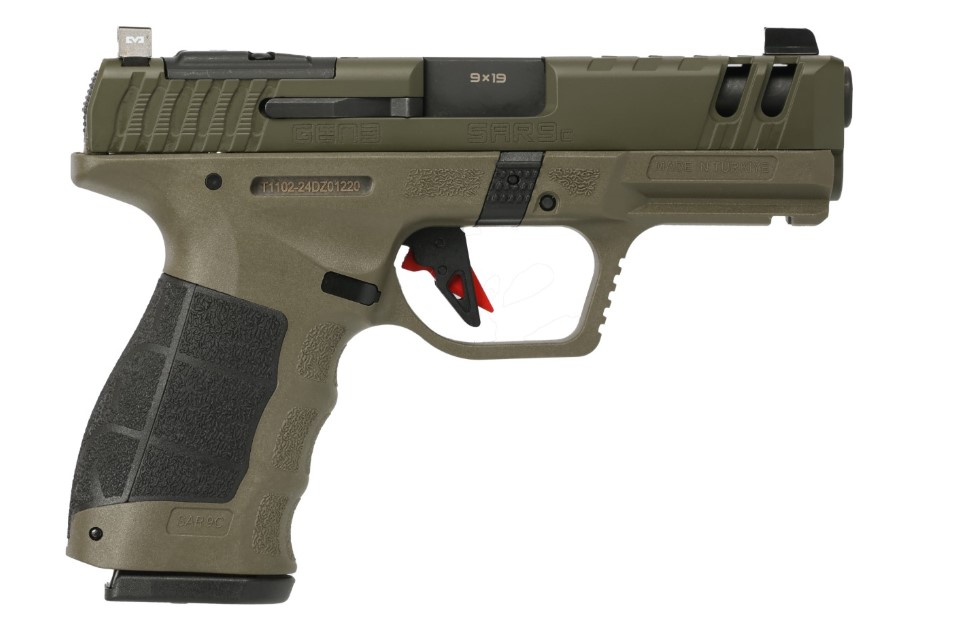 SAR9 Compact Gen3 9mm Pistol with Night Sights
