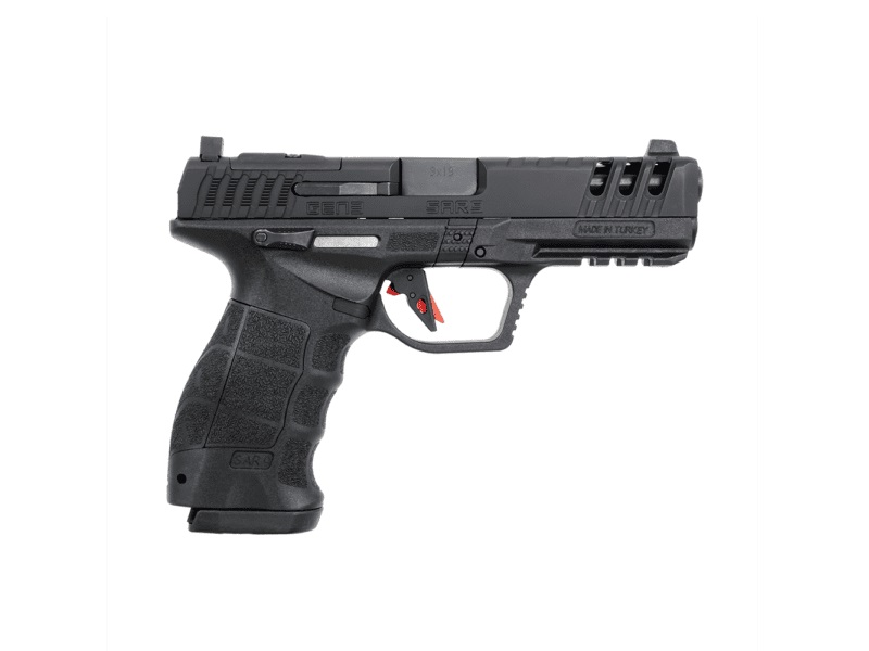 SAR9 GEN3 9mm Semi-Auto Pistol - 17+1 Capacity