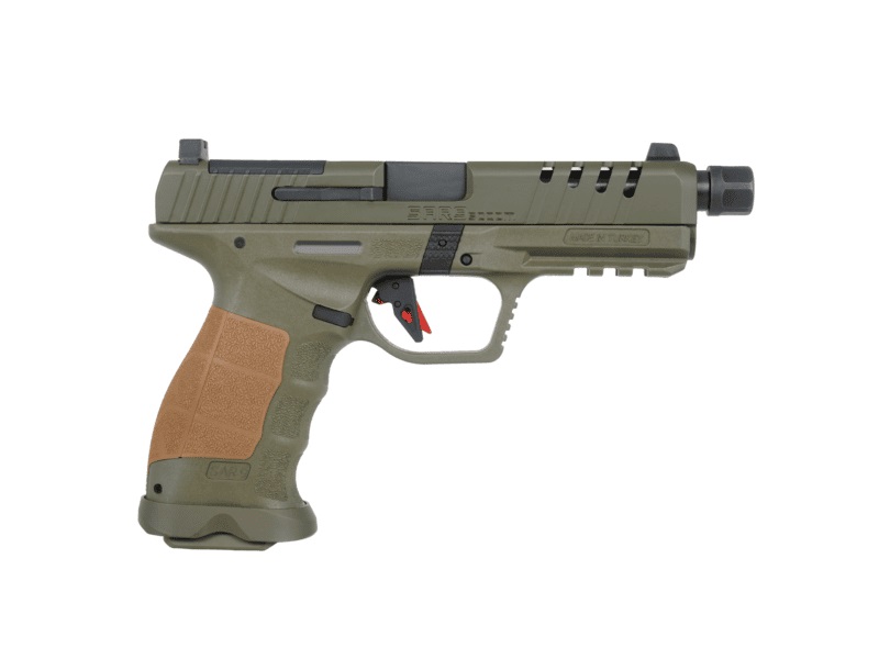SAR9 SOCOM 9mm ODG Semi-Auto Pistol Optic Ready