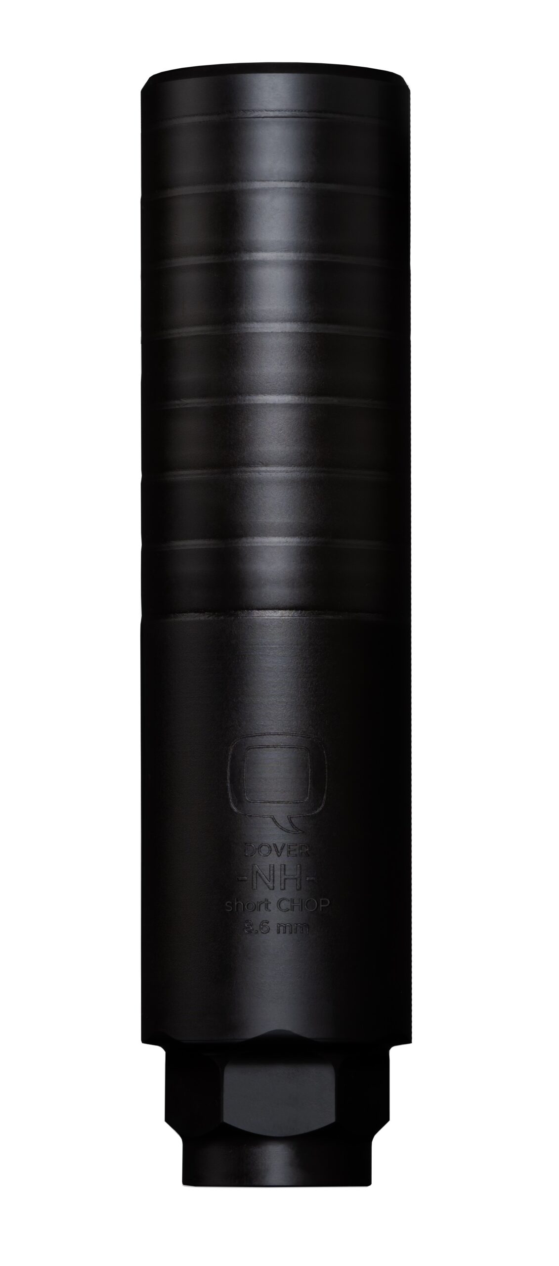 Q Short Chop 8.6 BLK Suppressor with Quickie XL