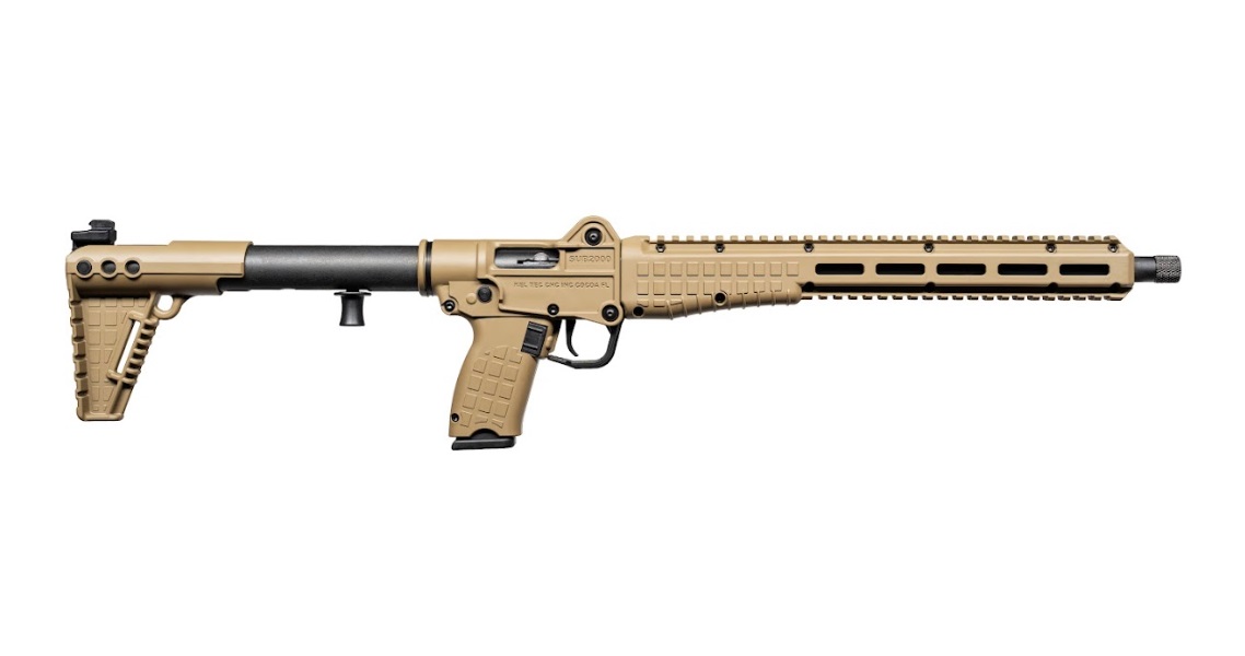 KelTec Sub 2000 Gen3 10mm Carbine - Tan, 15+1