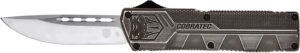 Cobratec Lightweight OTF Knife - 3.25" Stonewash Blade