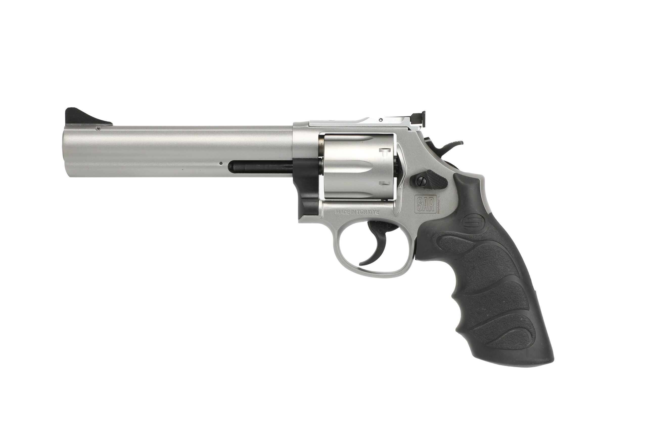 SAR SR 38 Special/.357 Mag Revolver, 6" Stainless