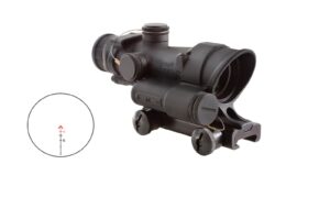 Trijicon 4x32mm ACOG LED Red Chevron Reticle Scope