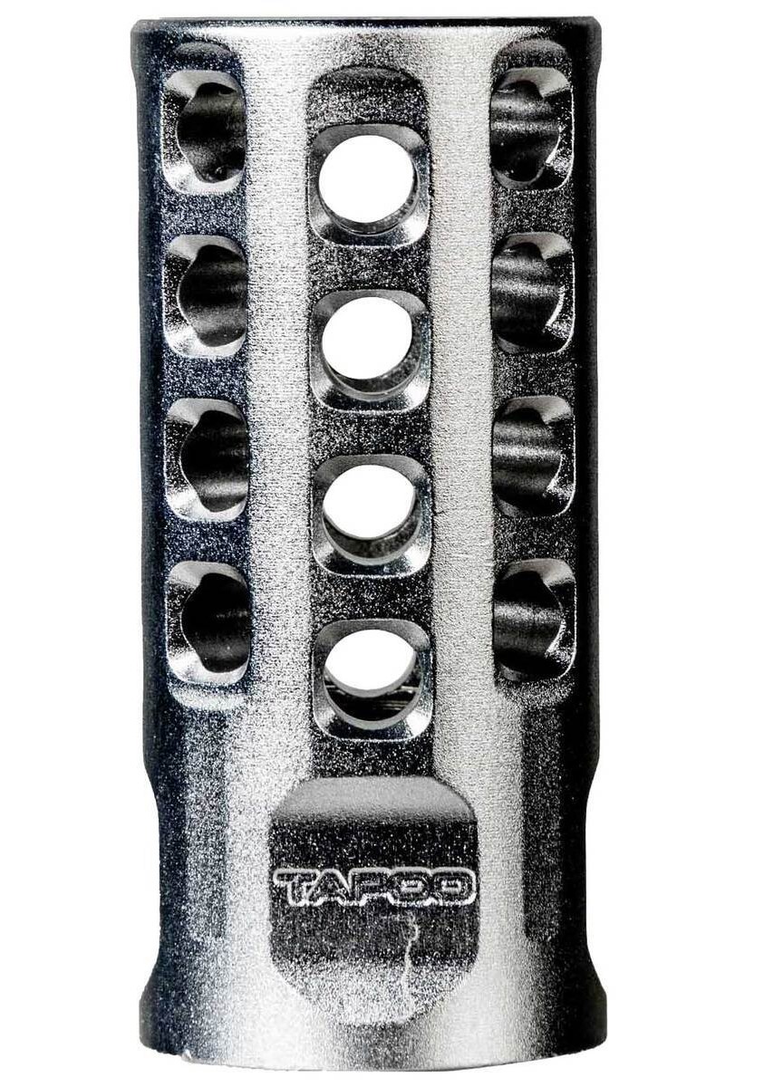 TAPCO 10/22 Muzzle Brake Silver for .22 LR