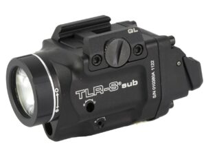 Streamlight TLR-8 Sub Gun Light with Red Laser for Glock 43X