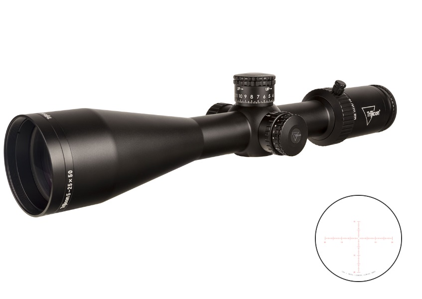 Trijicon Tenmile HX 5-25x50 MOA SFP Red Scope