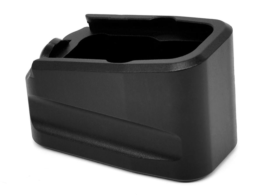Warne Glock 42 Magazine Extension +2 Rounds Black