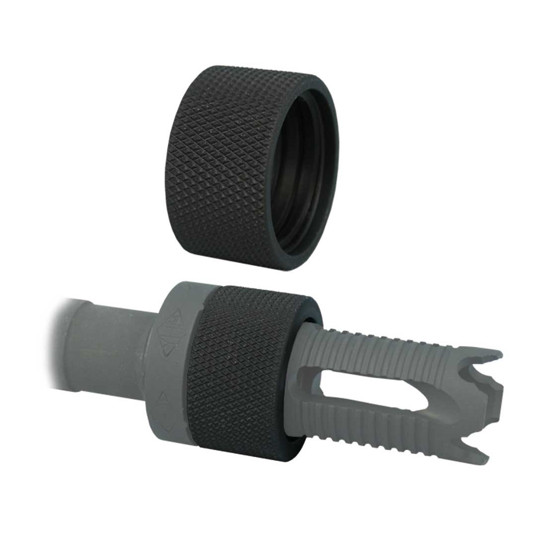 Yankee Hill QD Mount Thread Protector - Black