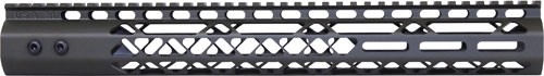 Guntec Air Lite 15" M-LOK AR Handguard - Black