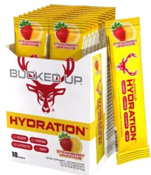 BUCKED UP HYDRATION 2.0 - STRAWBERRY 18 COUNT