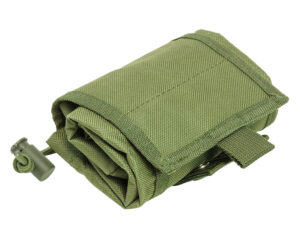 NcStar CVFDP2935G VISM Folding Dump Pouch Green Canvas