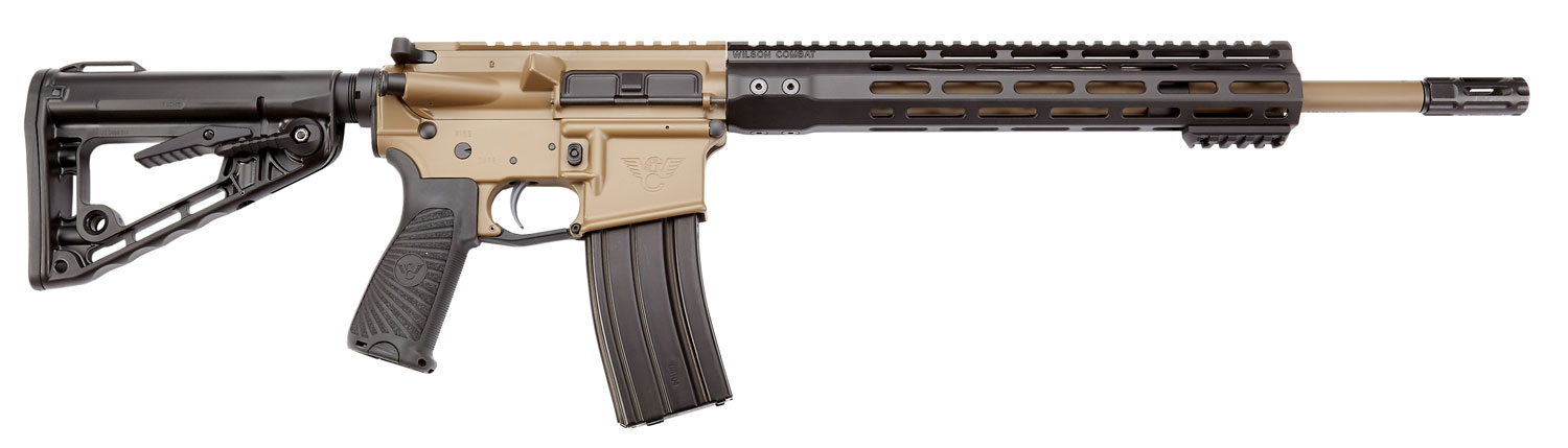 Wilson Combat TRPC556CT Protector Carbine 5.56x45mm NATO 16.25" 30+1 Tan Black Wilson/Rogers Super Stoc Stock BCM Starburst Polymer Black Grip Right Hand