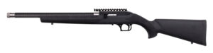 Magnum Research SSH22GT Magnum Lite SwitchBolt Full Size 22 LR 10+1 16.50" Black Anodized Carbon Steel/Threaded Barrel, Black w/Integral Scope Base Receiver, Black Fixed Hogue OverMolded Stock, Right