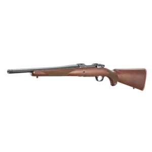 RUGER HAWKEYE HUNTER 358WIN RIFLE 16.6" T.B. WALNUT/BLUED 4RD