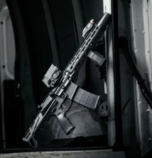 DANIEL DEFENSE PDW REGULATOR 300BLK SBR 7"BBL, SILENCER CO OMEGA CAN, AMG UH1 G2 OPTIC 1-30RD