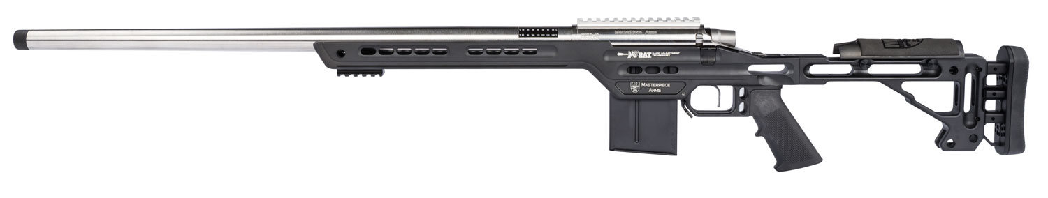 MasterPiece Arms 65PRCPMR PMR  6.5 PRC 26" 10+1 Black Cerakote Black Cerakote Aluminum Chassis with Adjustable Cheek Stock Black A2 Grip Right Hand