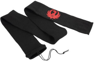 Ruger 13401 Gun Sock  52" Rifle Or Shotgun, Black Knit With Ruger Logo