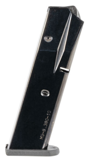 Mec-Gar MGBRBDA10B Browning 10rd 380 ACP, Fits Browning BDA Blued Carbon Steel