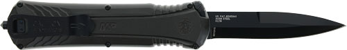 S&W M&P OTF 3.5" SINGLE EDGE - SPEAR POINT BLACK/GRAY