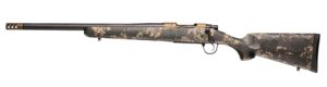 Christensen Arms 8010620800 Ridgeline FFT 6.5 PRC 3+1 20" Carbon Fiber/Threaded Barrel, Burnt Bronze Cerakote, Green with Black/Tan Accents Stock, Left Hand