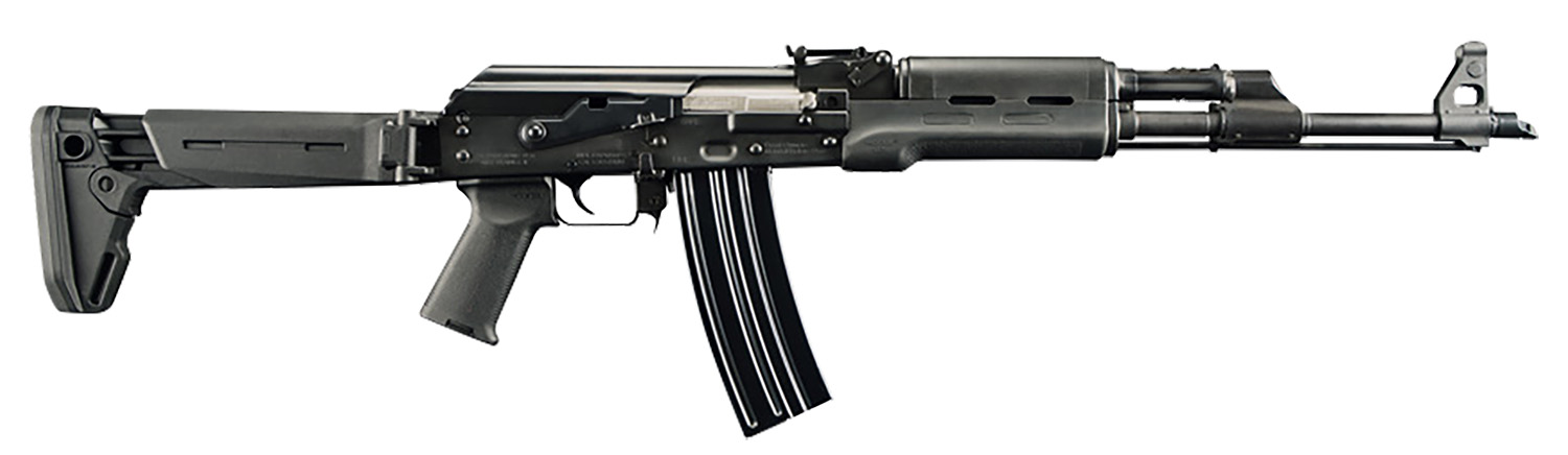 Zastava Arms Usa ZR90556FS ZPAP M90 5.56x45mm NATO 18.25" 30+1, Black, Magpul Furniture, Side Folding Stock, Hogue Handgaurd