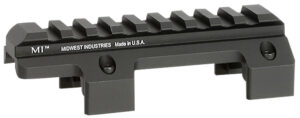 Midwest Industries MIMP5OR HK MP5 and Clones Top Picatinny Rail  Black Anodized 0 MOA