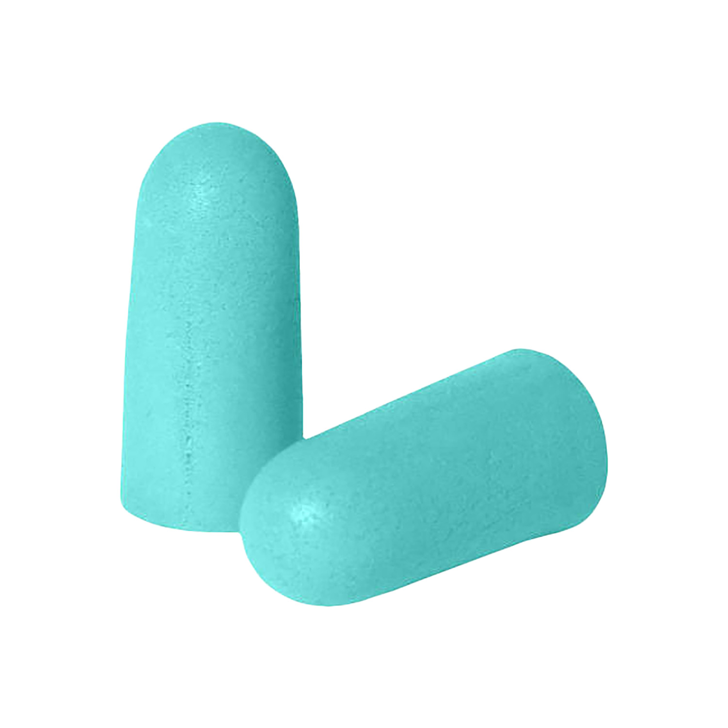 Radians FP70ABG/50 Resistor Earplugs Foam 32 dB In The Ear Aqua Blue Adult 50 Pair