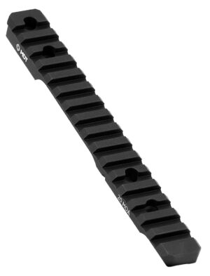 Mdt Sporting Goods Inc 102190BLK Picatinny Scope Rail  Black Anodized 11" Long Fits Tikka T3/T3x Short Action, 20 MOA