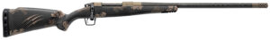 Fierce Firearms ROG7PRC24BRS Carbon Rogue  Full Size 7mm PRC 3+1 24" Hand Lapped/Match Grade Threaded Barrel, Smoked Bronze Cerakote Steel Receiver, Sonora Ambush Camo Fierce Rogue Carbon Fiber Stock