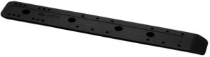 Mdt Sporting Goods Inc 103416BLK M-LOK ARCA Rail  Black Anodized 3.30" Long M-LOK Mount