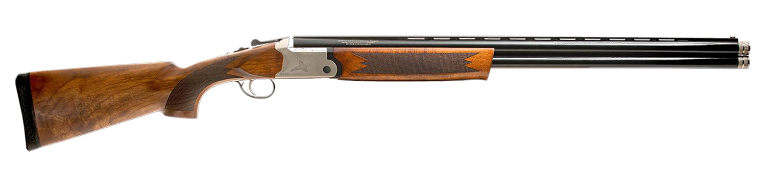 Gforce Arms GF52028 GF5 Filthy Pheasant Full Size 20 Gauge Break Open 3" 2rd 28" Black Over/Under Vent Rib Barrel, Nickel Plated Aluminum Receiver, Fixed Turkish Walnut Stock, 5 Chokes