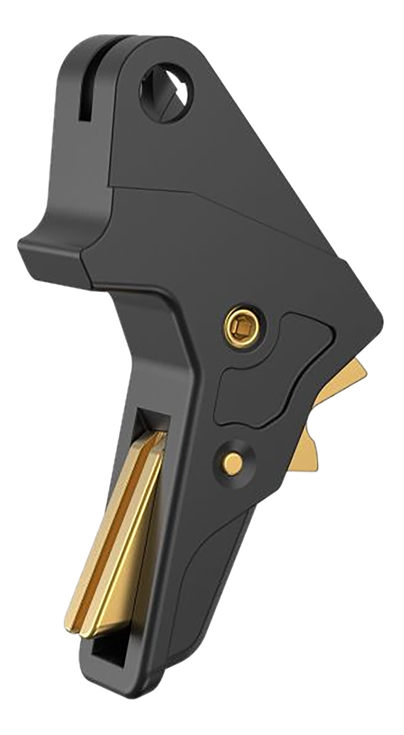 Tyrant CNC TDMPTRIGFSCBLK/GOLD Black Fits S&W M&P Full-Size & Compact