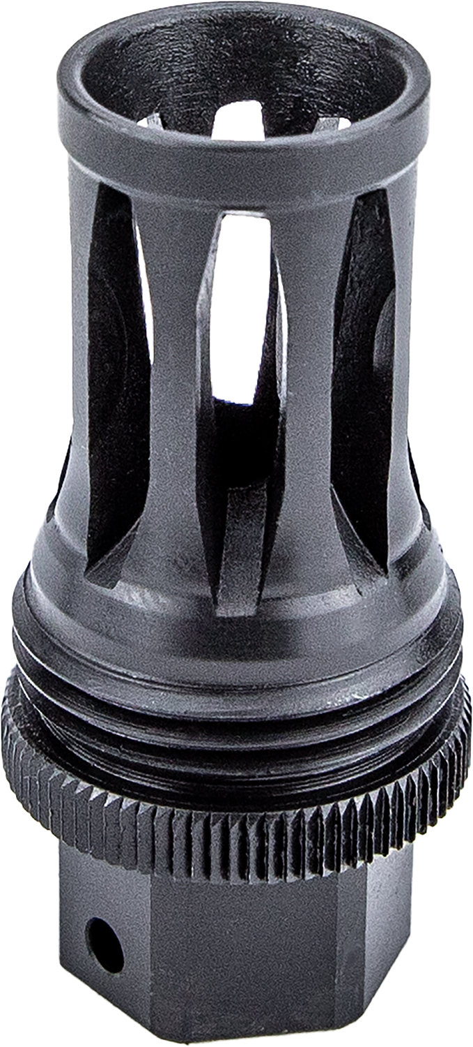 Kgm Technologies Quick Detach Flash Hider 1/2"x28 Black
