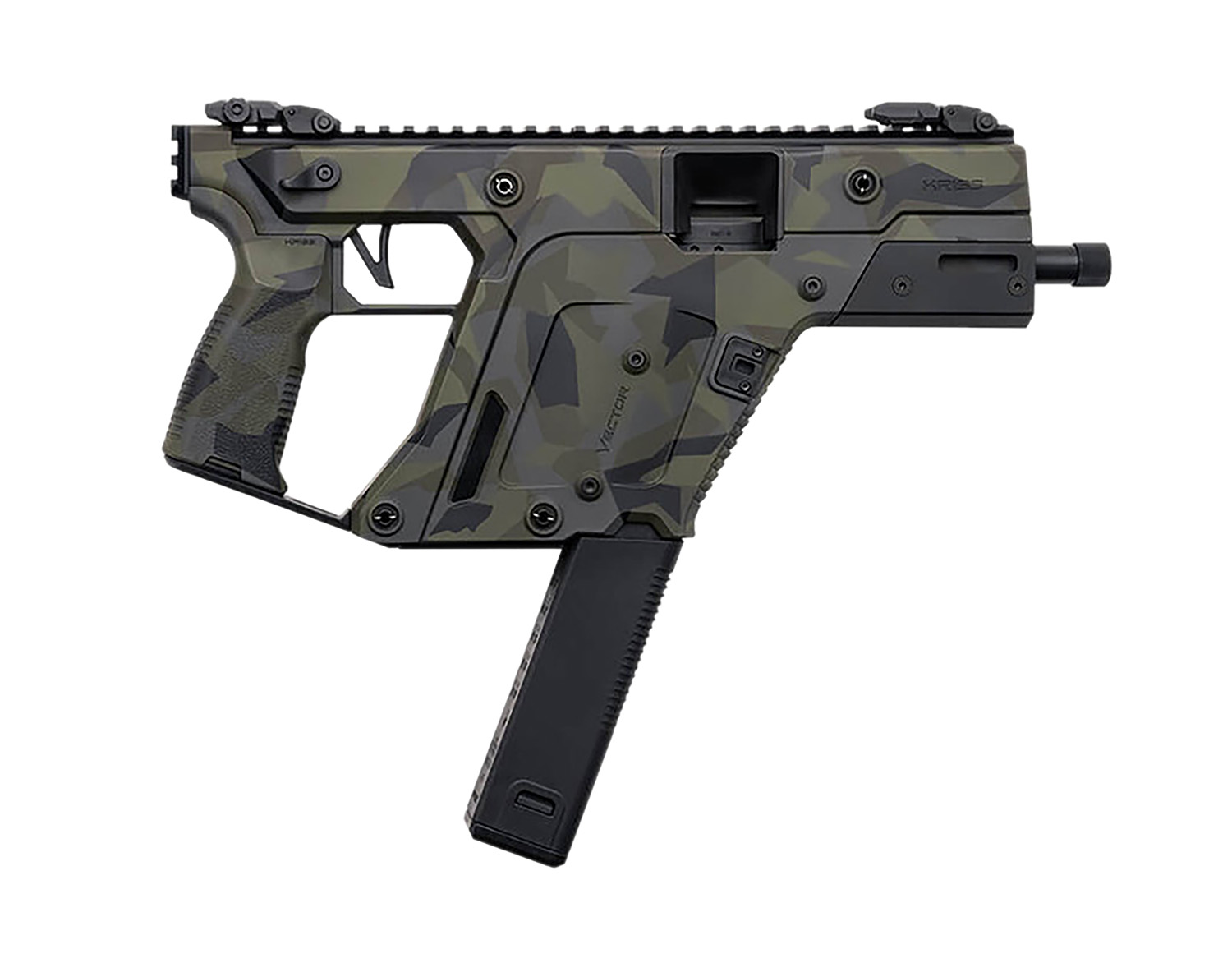Kriss USA KV903PWD00 Vector SDP Gen3 9mm Luger 40+1 5.50" Black Nitride Threaded Barrel, M-LOK Handguard, Picatinny Rail Receiver & Rear, Black Polymer Grip, Ambidextrous, Glock Mag Compatible