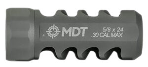 Mdt Sporting Goods Inc 109154RTI Hunt Brake  Black Titanium 5/8"x24 Threads 30Cal