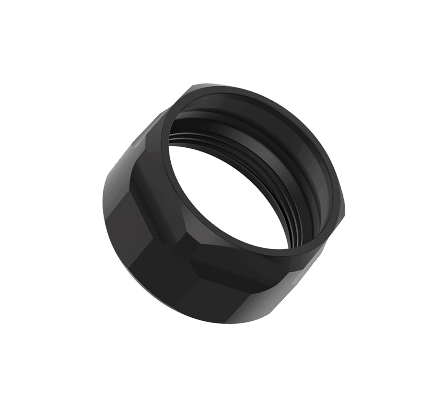 Liberty Precision Machine LPM-2020  Thread Protector Fits Stainless Steel Nitride Black