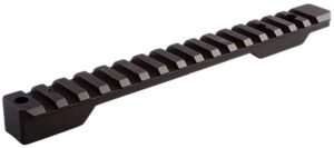 Talley PSM8160ACI Black Aluminum Fits Weatherby Model 307 Short Action 20 MOA
