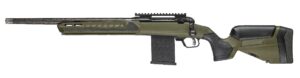 Savage Arms 32947 110 UltraLite Predator 308 Win 10+1 18" Carbon Fiber Barrel, Arca Rail Forend, Hunter Green AccuStock w/AccuFit V2 Synthetic Stock, Left Hand